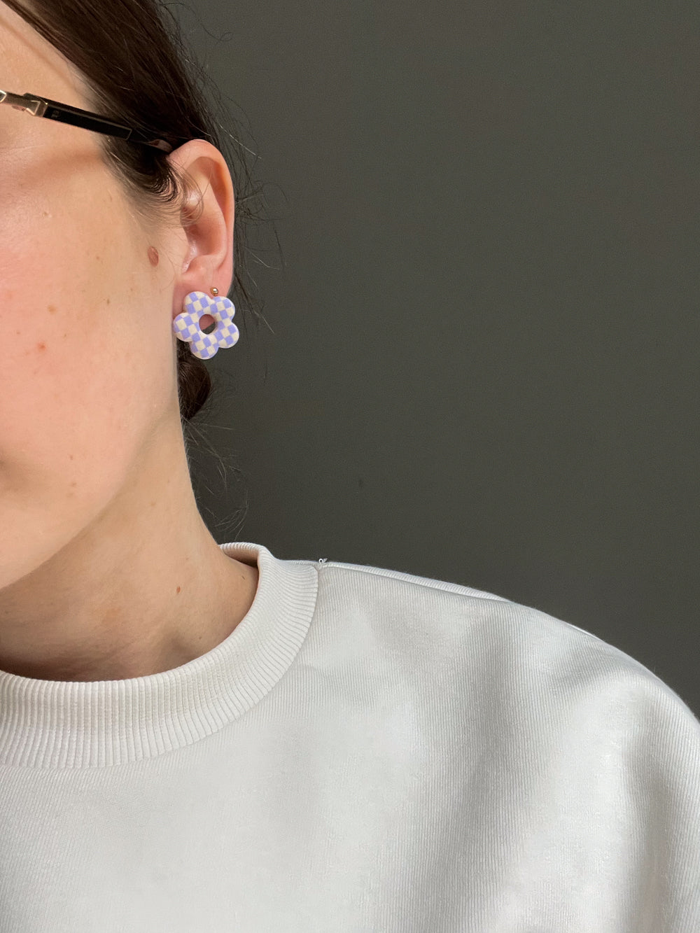 Stud earrings - Flowers -