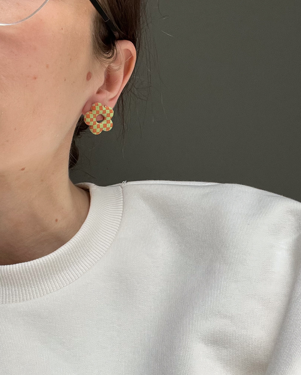 Stud earrings - Flowers -