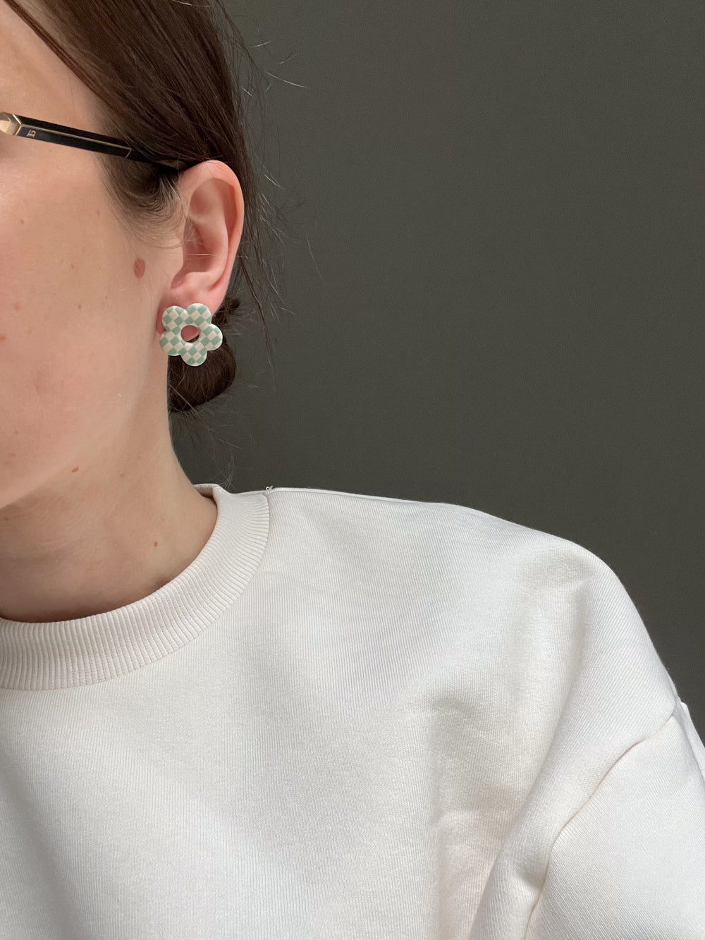 Stud earrings - Flowers -