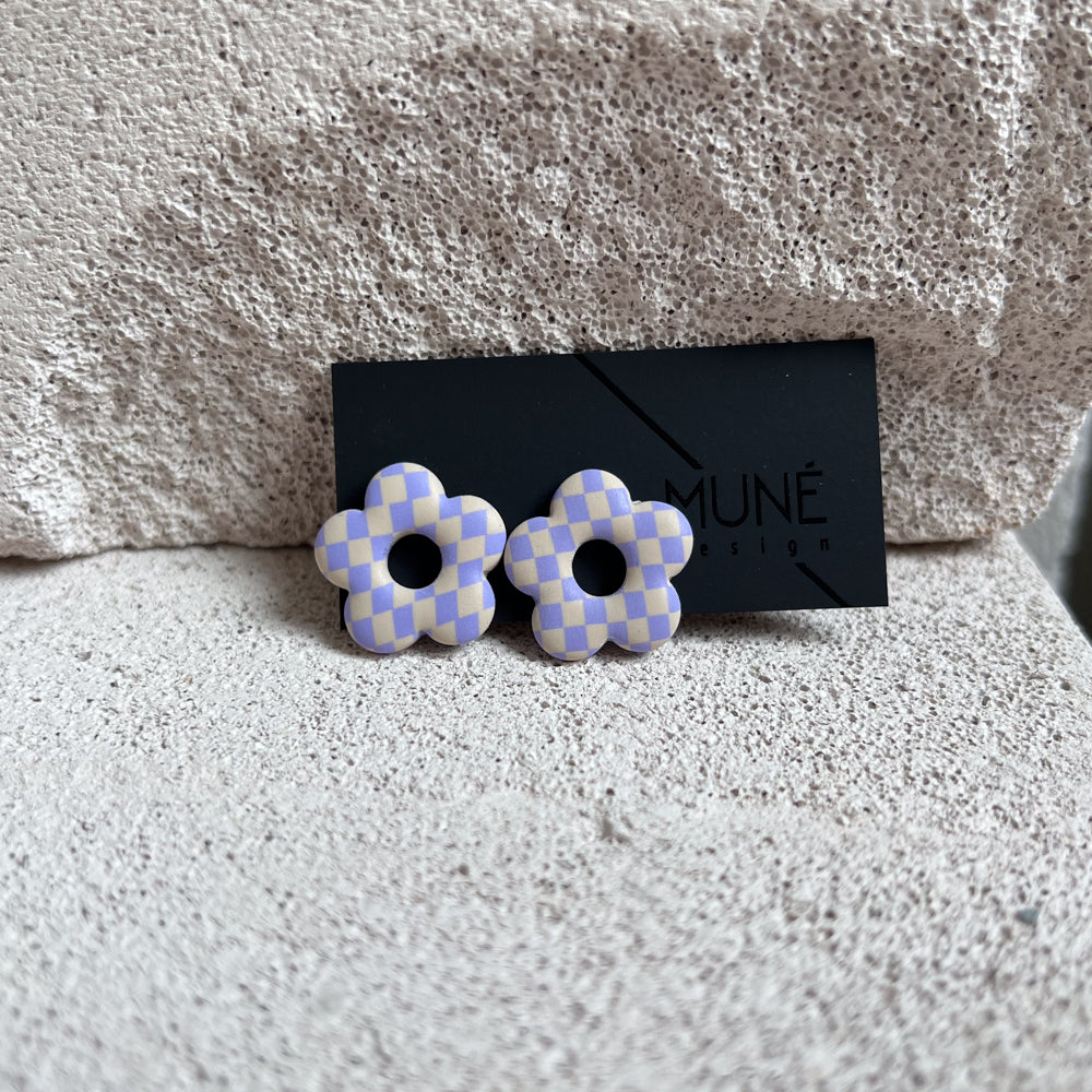 Stud earrings - Flowers -