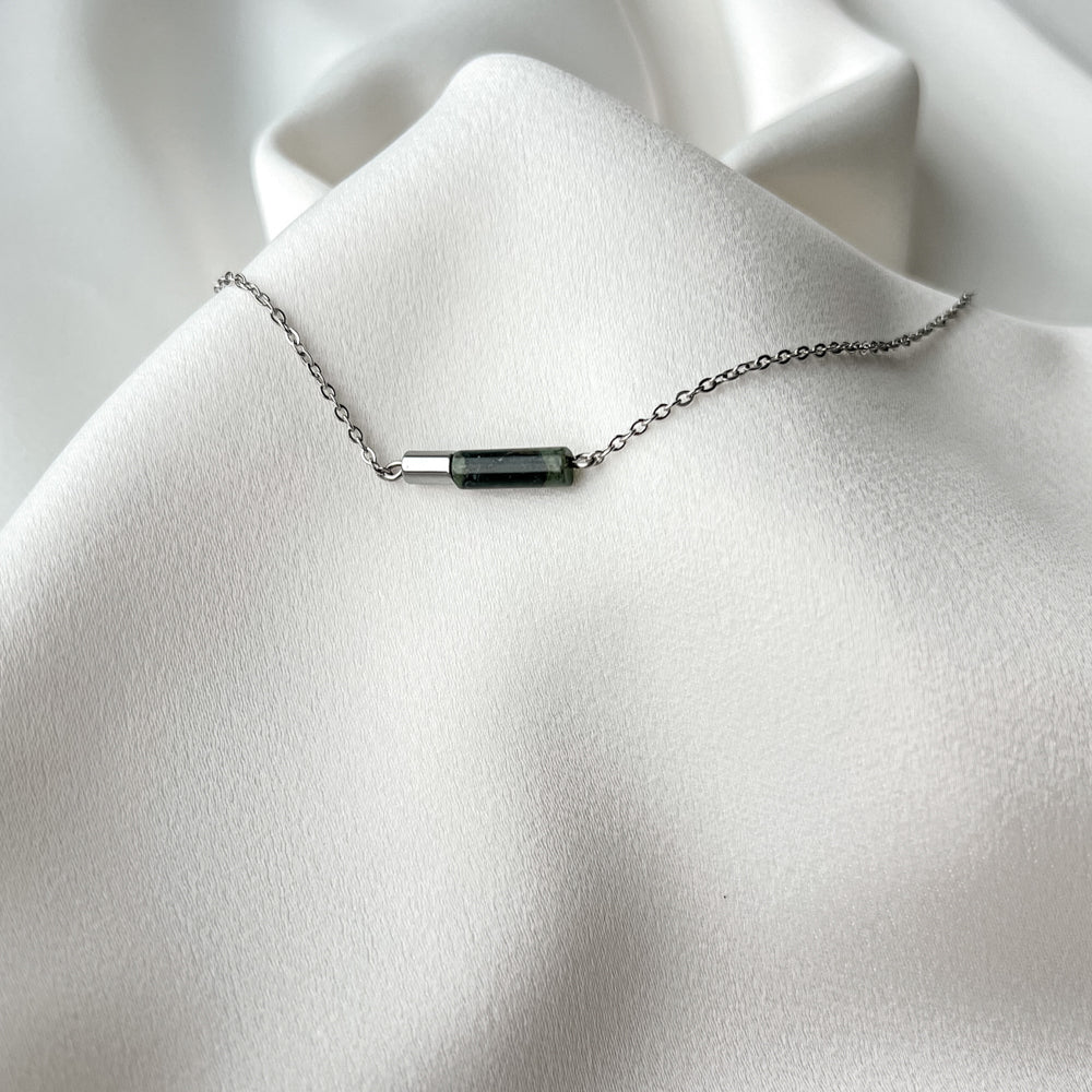 Kambaba jasper chain necklace