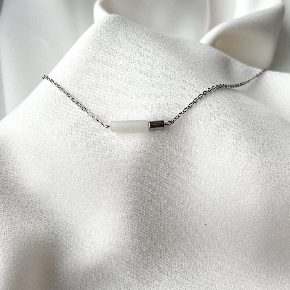 Amazonite chain necklace