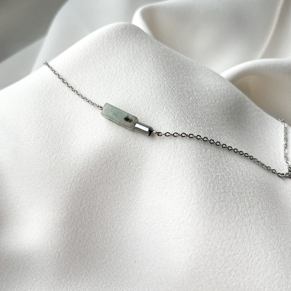 Jasper chain necklace