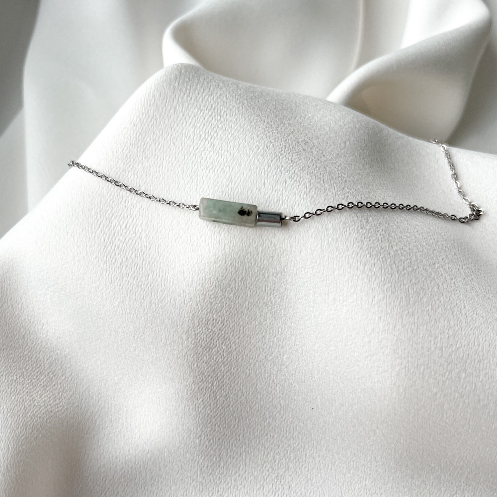 Jasper chain necklace