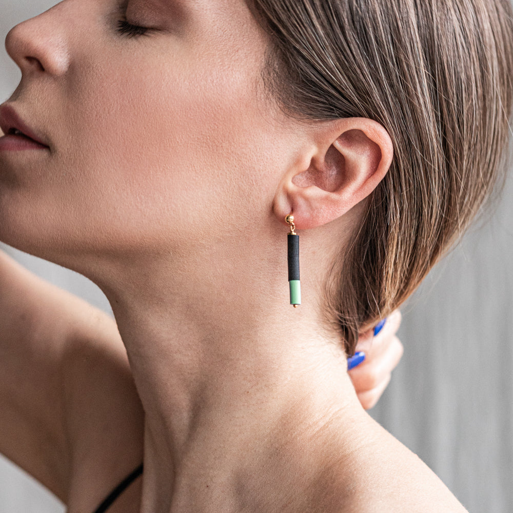 Dangle earrings - Mia_green
