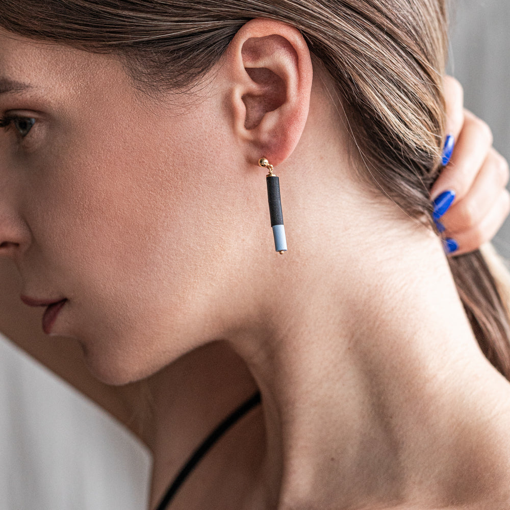 Dangle earrings - Mia_blue