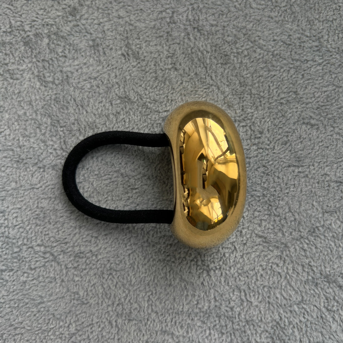 Gold colour hair tie