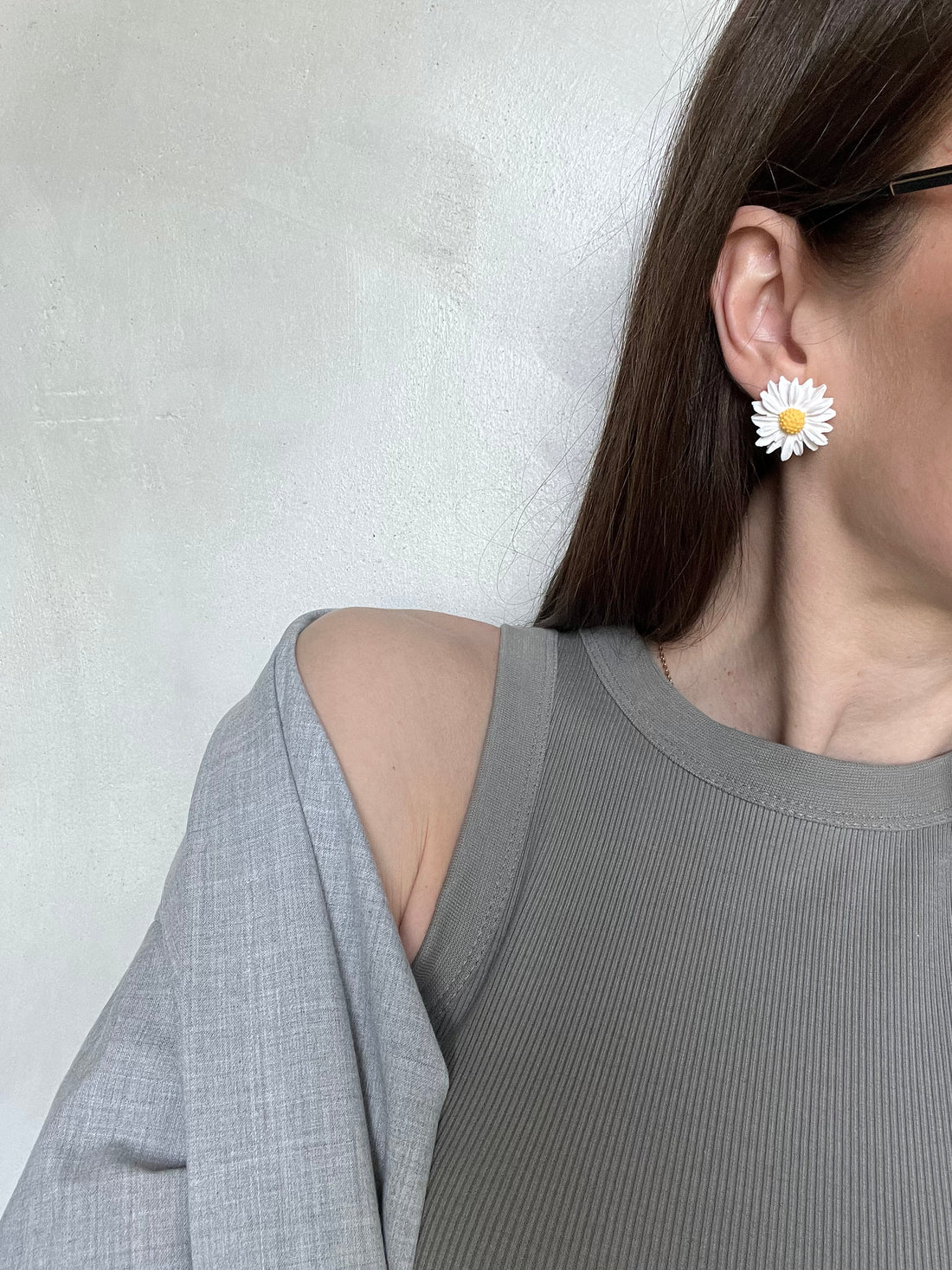 Stud earrings | Daisies_big