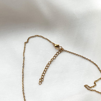 Aventurine chain necklace