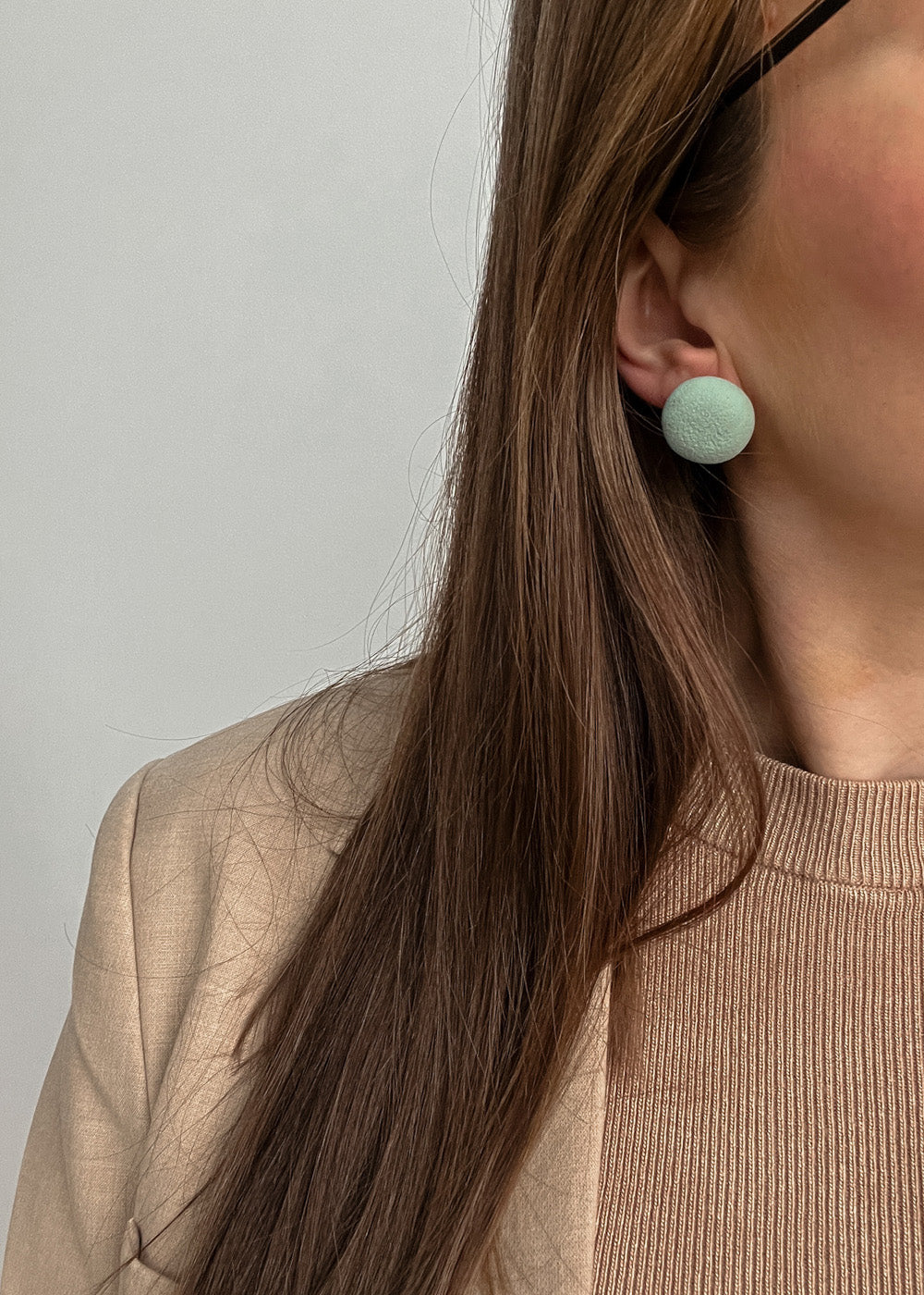 Earrings | Stone_green