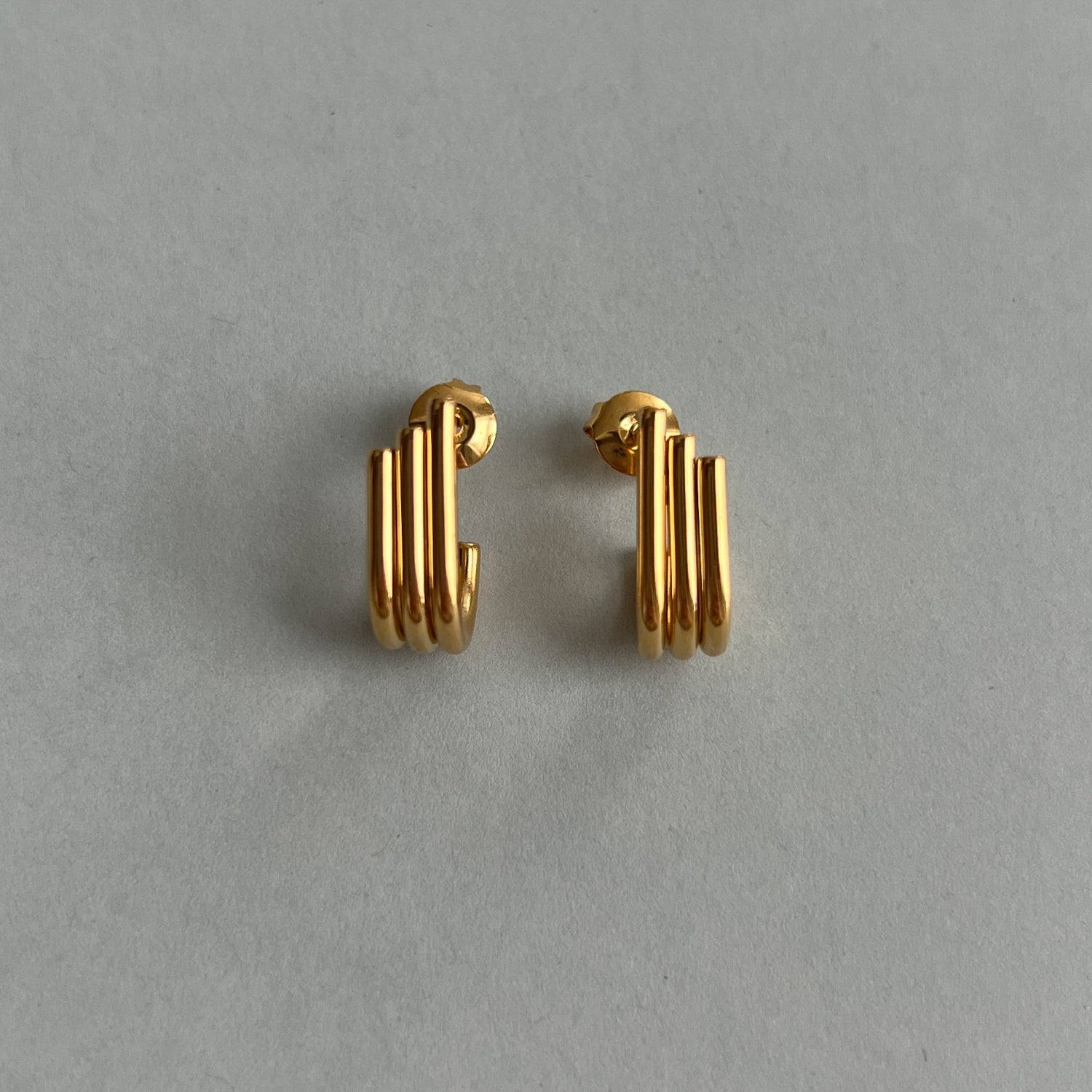 Gold colour studs