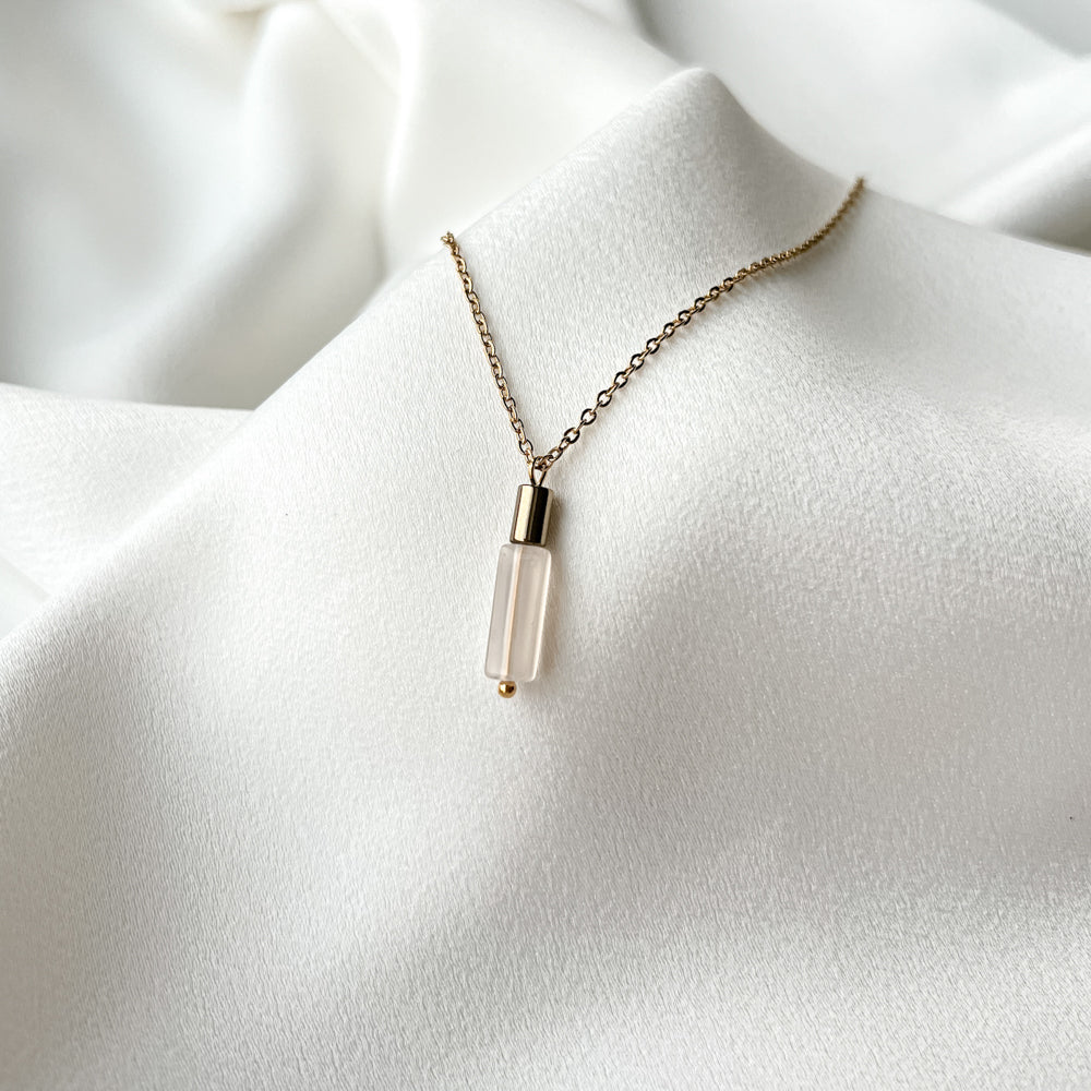 Agate chain necklace