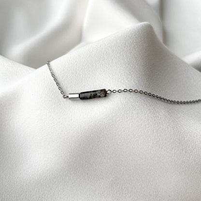 Lavrikite chain necklace