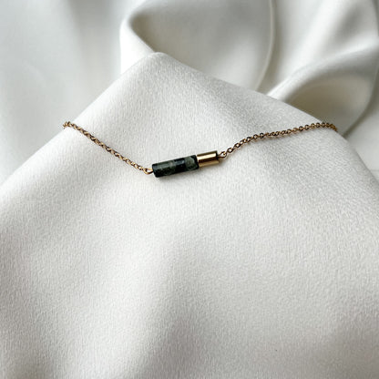 Kambaba jasper chain necklace