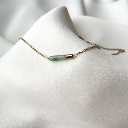 Aventurine chain necklace