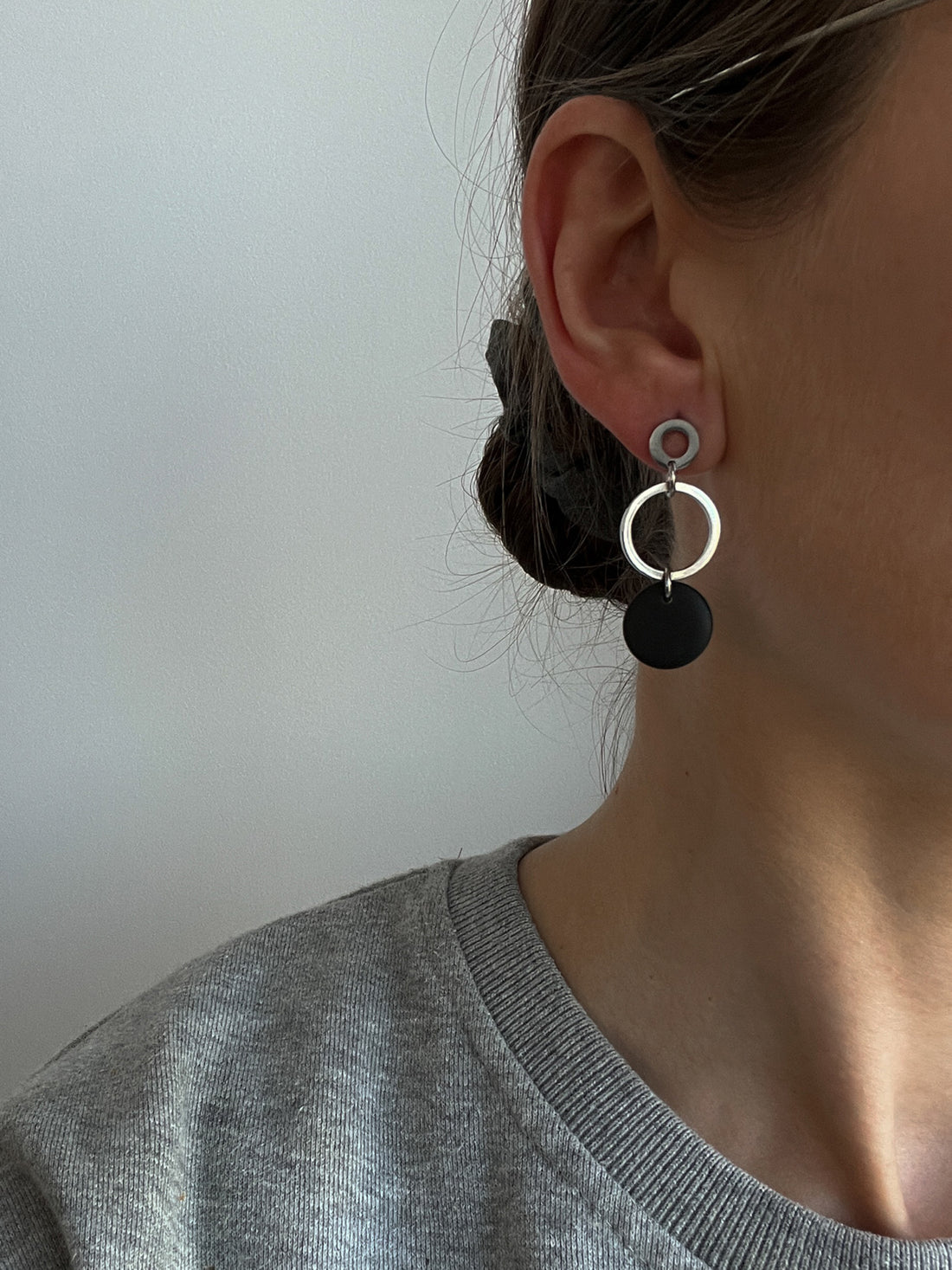 Modern earrings