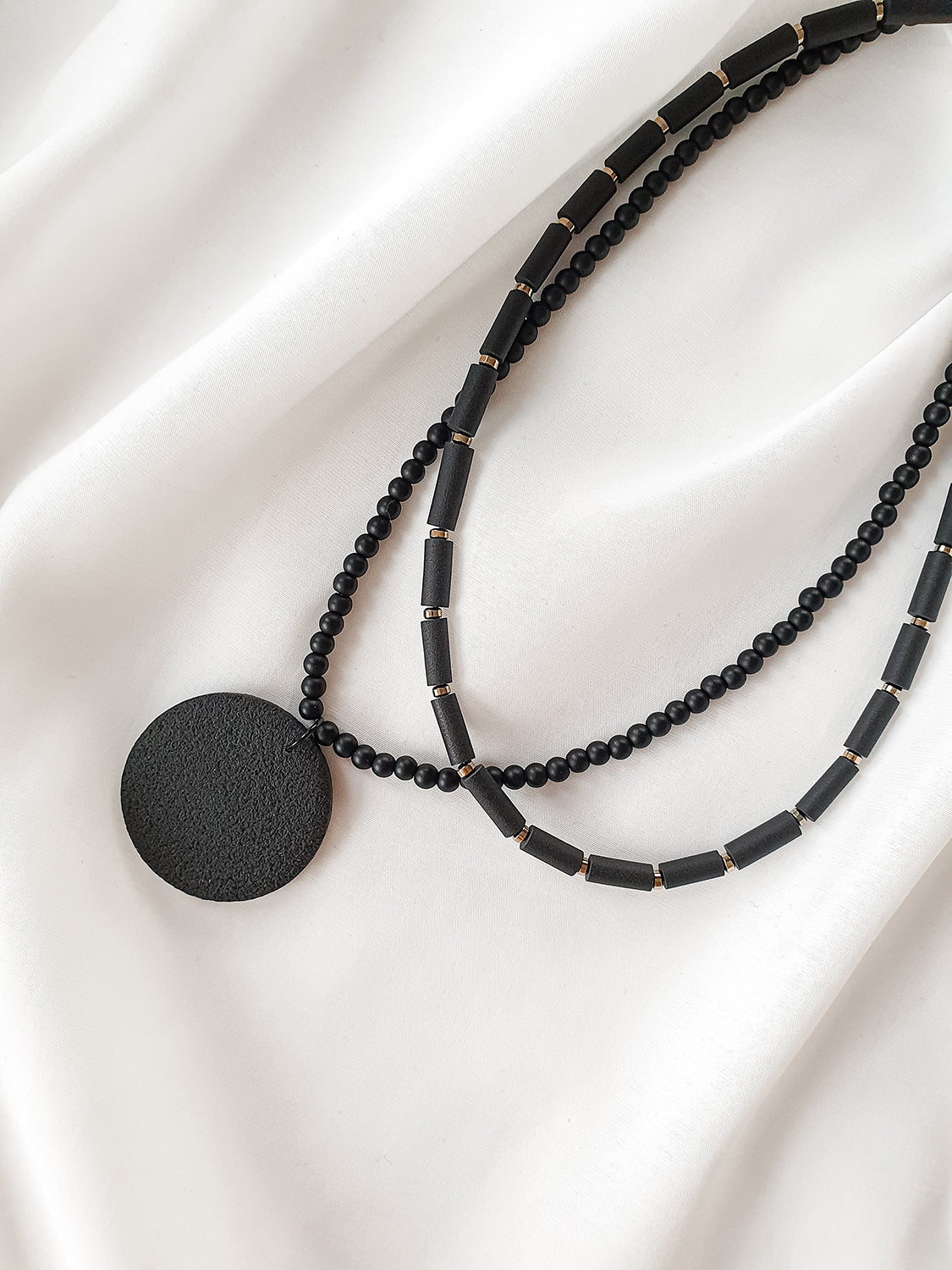 Necklace set - Black moon