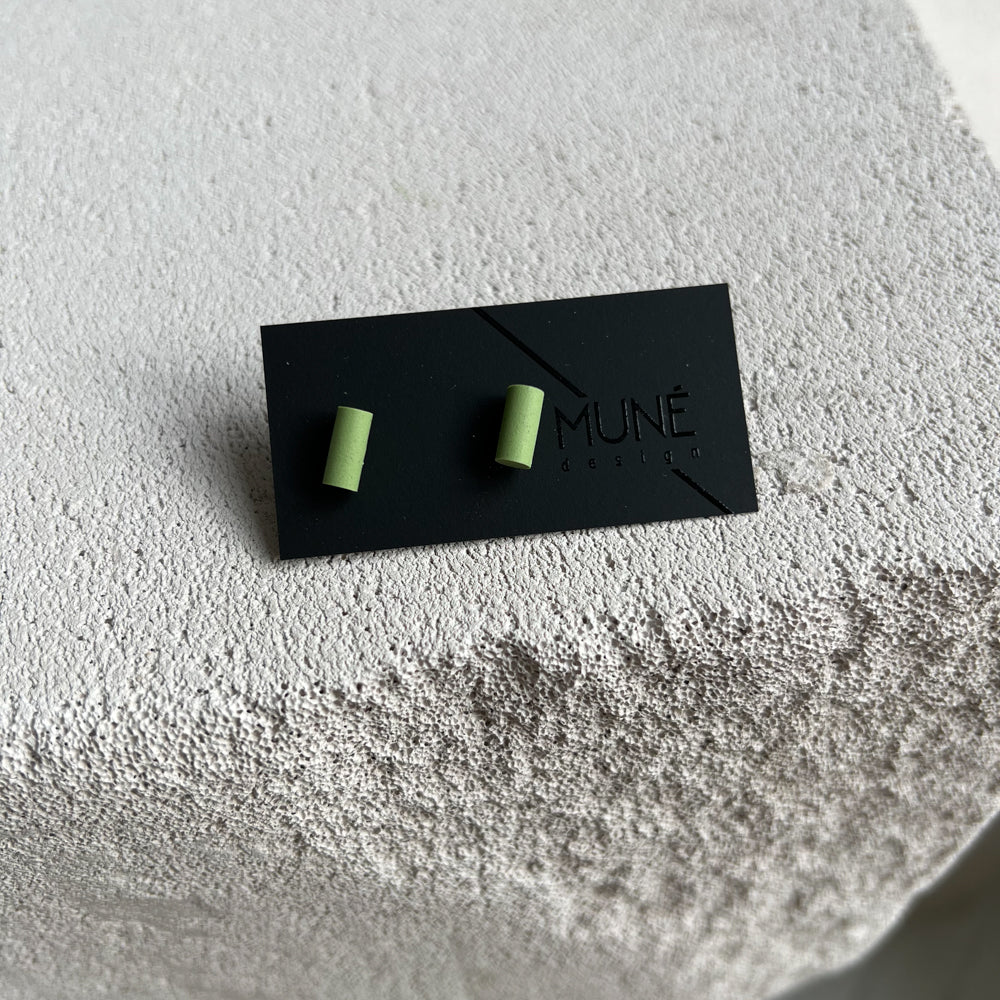 Stud earrings - Cylinder