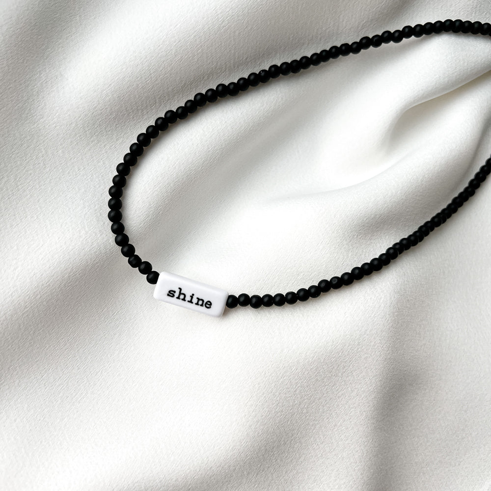 Necklace - Shine_Black
